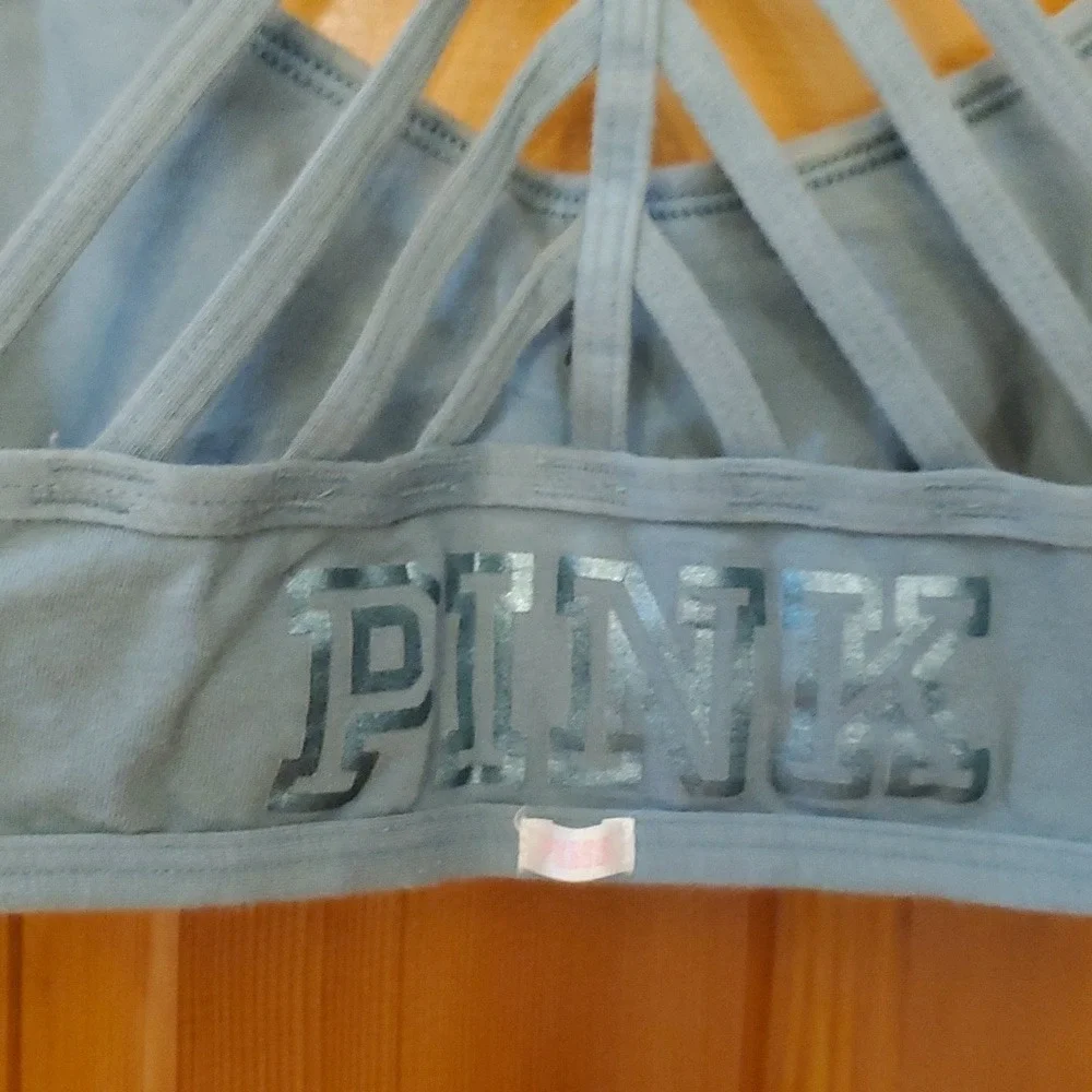 Victoria's Secret PINK Womans Soft Sage Bralette Size XS‎